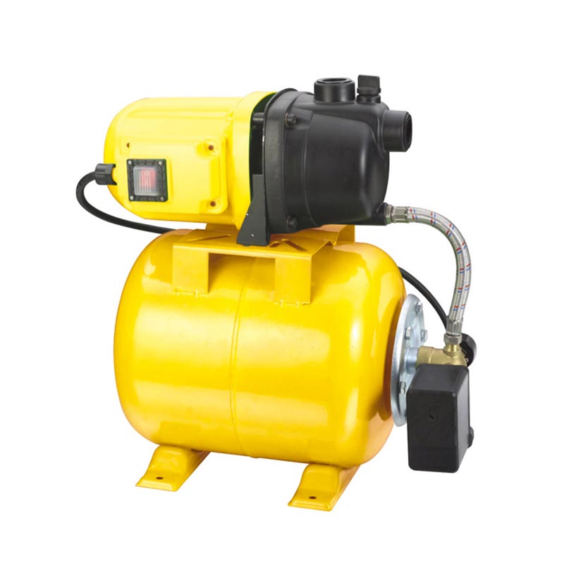 Azaleko putzu lorategiko ponpa presio deposituarekin