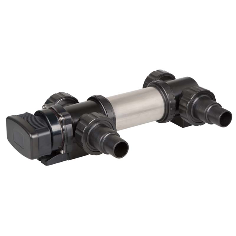 Ura tratatzeko UV esterilizatzailea, barruan altzairu herdoilgaitzezko islatzailearekin