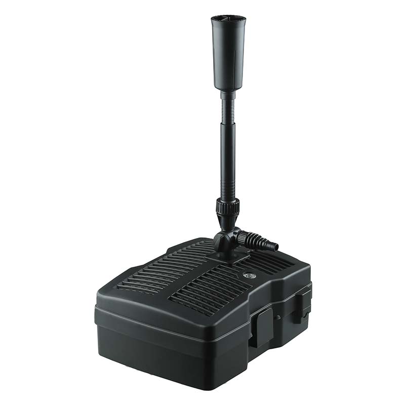 Waterfall Arrain urmaelaren iturriko ponpa hainbat toberarekin